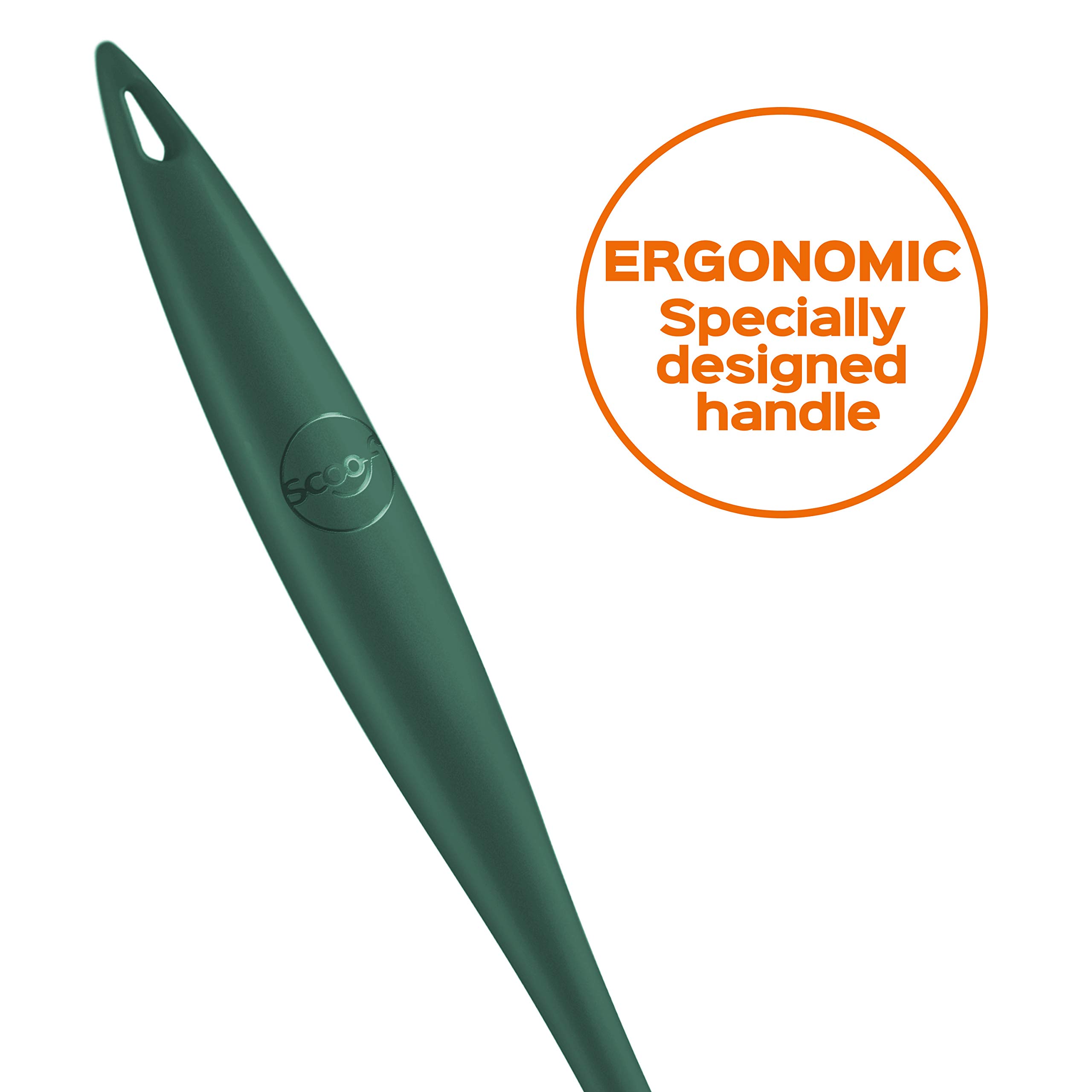 Premium French Press Coffee Stirrer & Scoop - Stainless Steel Flavor Enhancer for French Press & Cafetiere - Easy Twist Cleanup - Teal Green - Perfect for Home Brewing & Coffee Enthusiasts