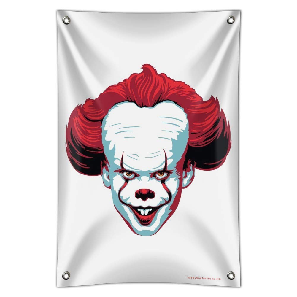 Pennywise Come Home Sign - Vintage Horror Decor for Home, Office & Business - Perfect for Halloween & Horror Movie Fans