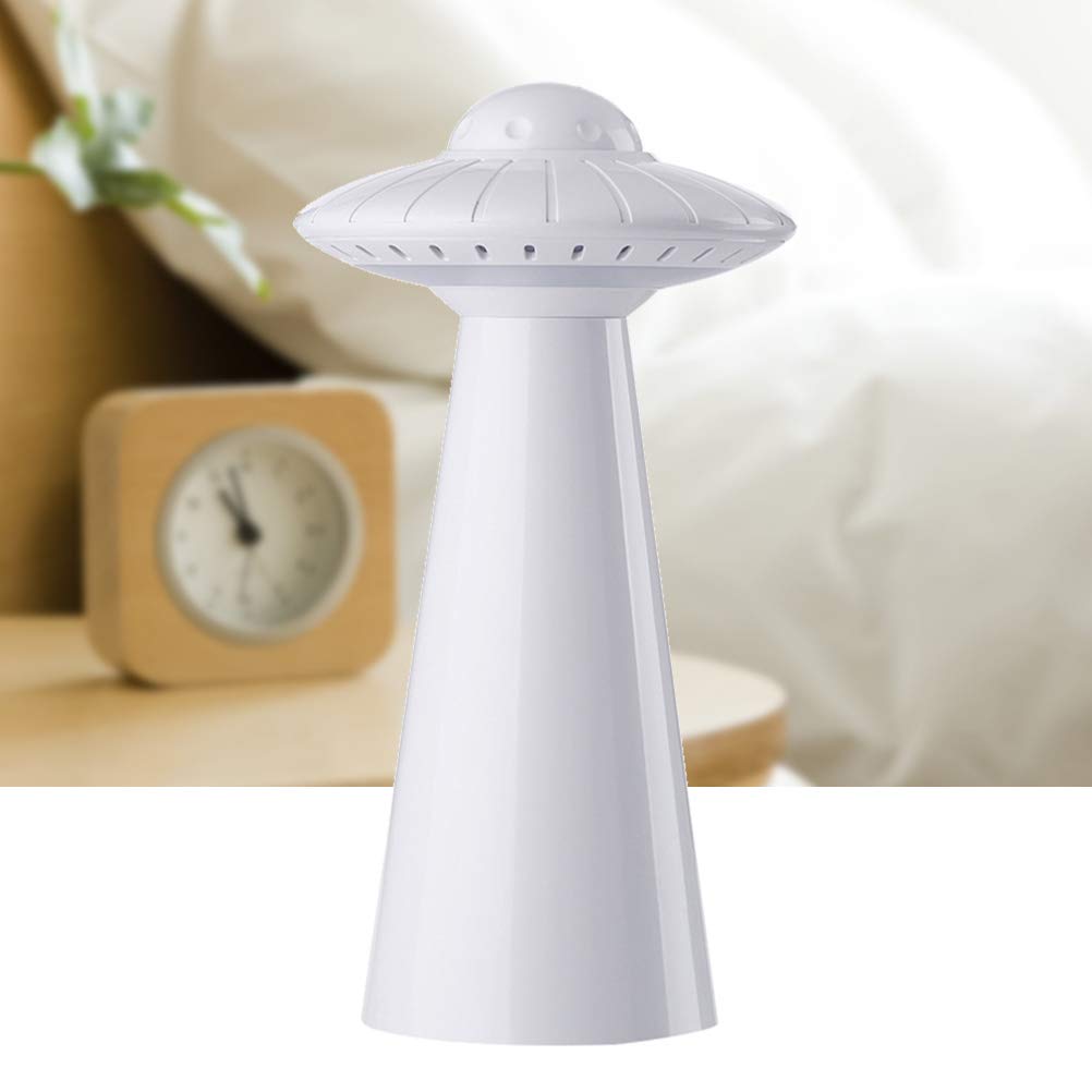 OSALADI Kids LED Desk Lamp with Nightlight - Spaceship Design Nursery Light for Baby Boys, Bedside Reading Lamp, White Shine Wardrobe Light (Perfect for Bedrooms, Study Rooms & Kids' Spaces)