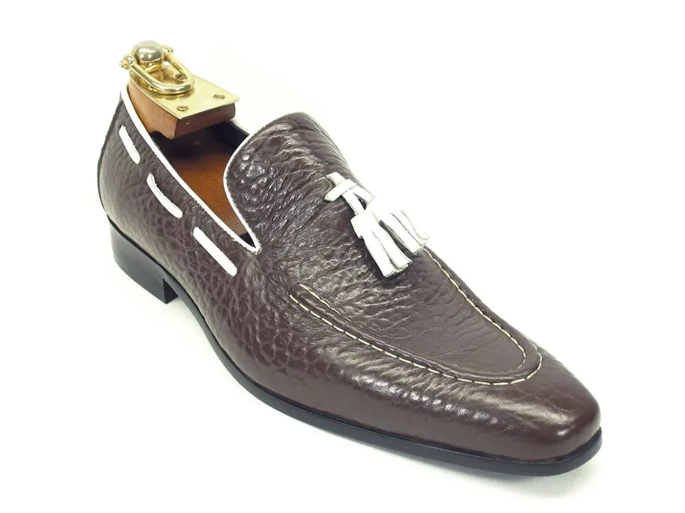 Stylish Contrast Tassel Loafers for Women - Comfortable Slip-On Dress Shoes for Office, Party & Casual Wear