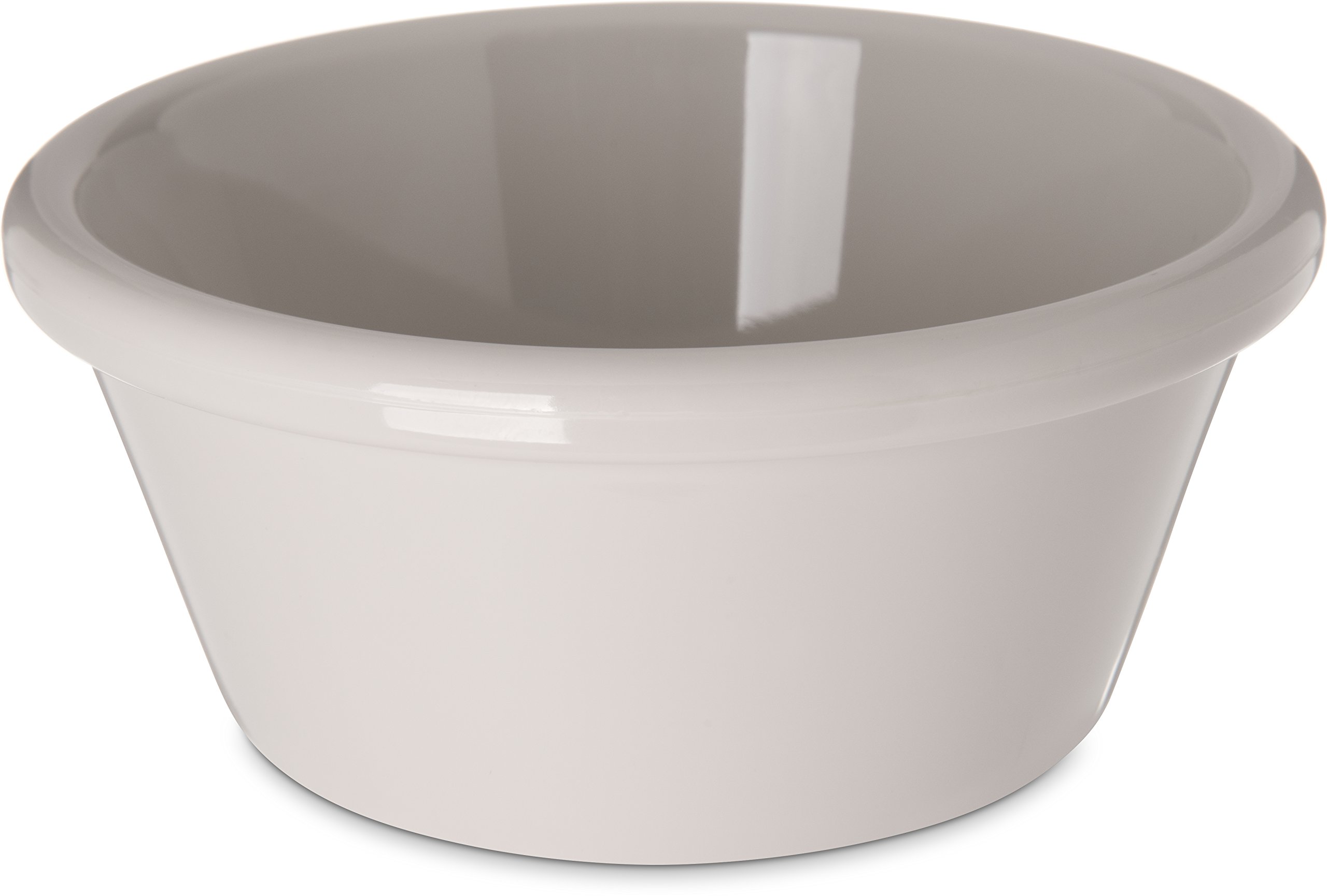 Carlisle 4312642 6-Ounce Smooth Ramekin - Set of 48 Bone-Colored Ceramic Bowls for Baking, Desserts & Food Storage - 1.80
