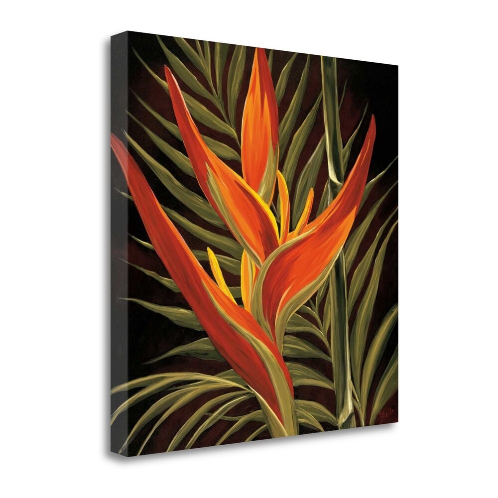 Birds of Paradise by Yvette St. Amant - Premium Giclee Art Print on Gallery Wrapped Canvas - Perfect for Living Room, Bedroom & Office Wall Decor