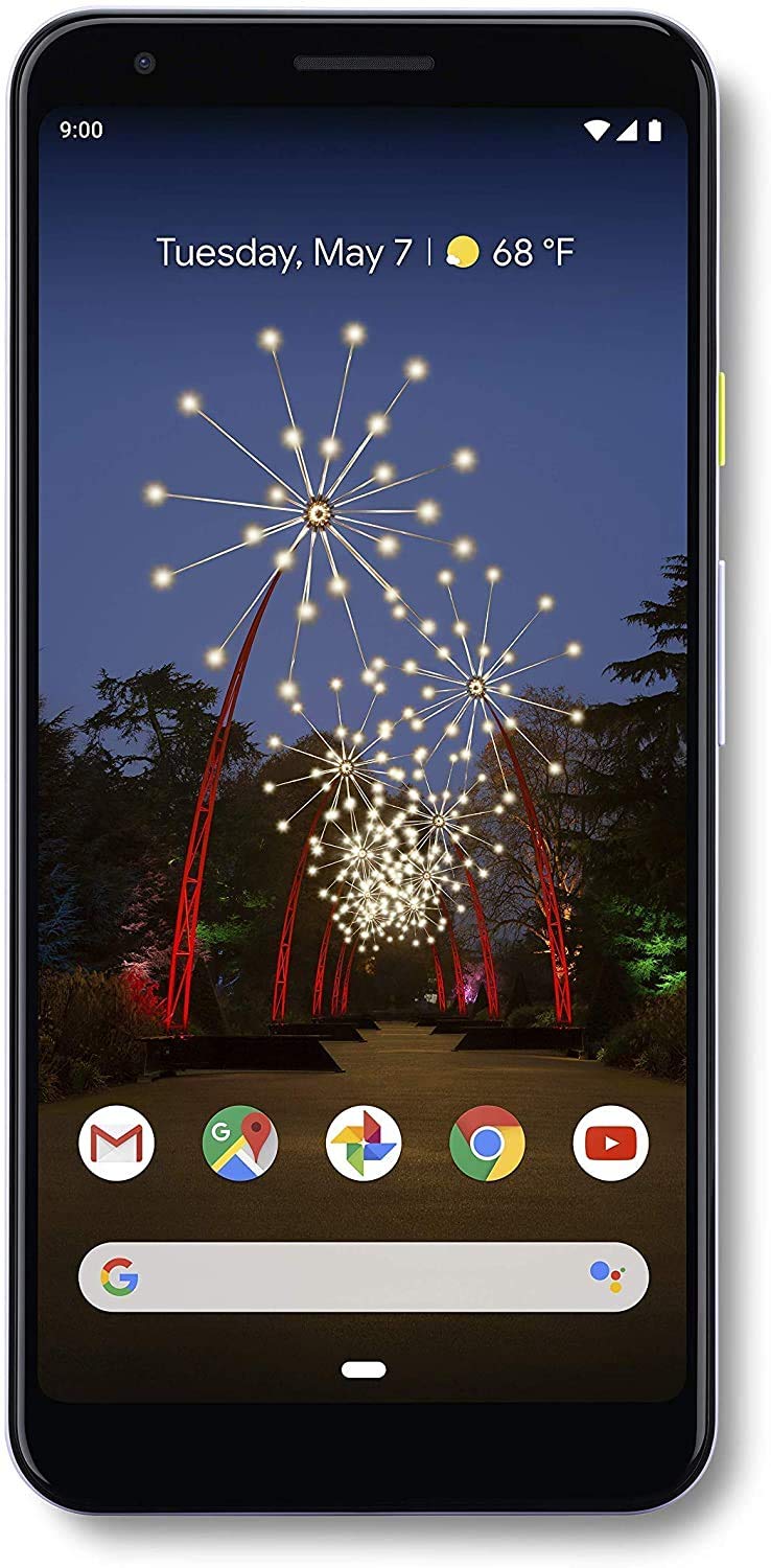 Google Pixel 3a XL 64GB Unlocked Smartphone - Purple (Renewed) | Premium Android Phone for Photography, Streaming & Everyday Use