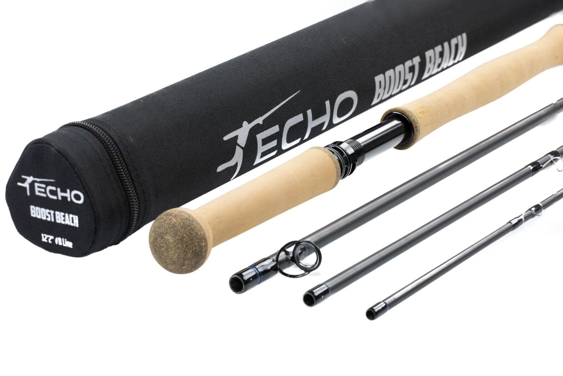 Premium Boost Beach Overhead Spey Fly Rod - High Performance Saltwater Fly Fishing Rod for Surf & Beach Casting - Perfect for Steelhead, Salmon & Saltwater Species