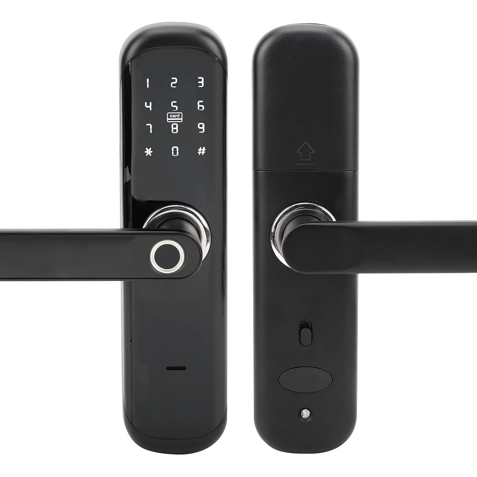Smart Keypad Door Lock with TUYA APP Control - Keyless Entry for Home, Apartment & Hotel - Secure & Convenient Digital Access for Front Door, Back Door & Office