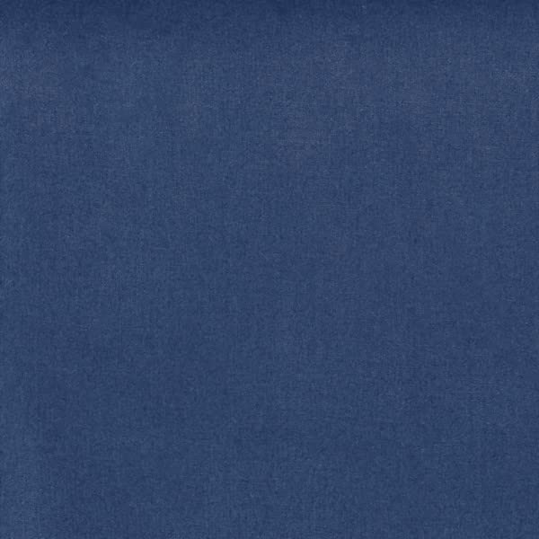 Nautica Cotton Percale King Sheets - Navy Blue Bedding Set for Cozy Home Decor