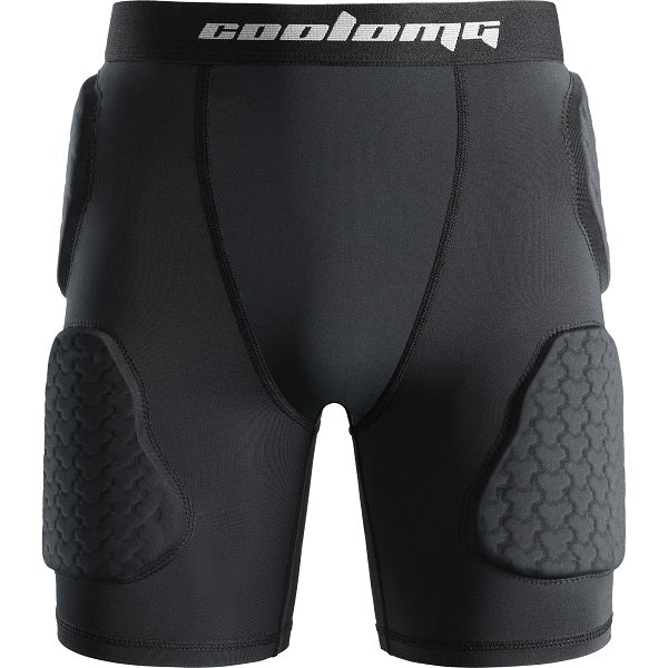 COOLOMG Youth Boys Football Girdle with Padded Shorts/Leggings - Integrated Hip, Tailbone & Thigh Pads for Football & Rugby (CF005) - Perfect for Training, Games & Youth Sports Protection