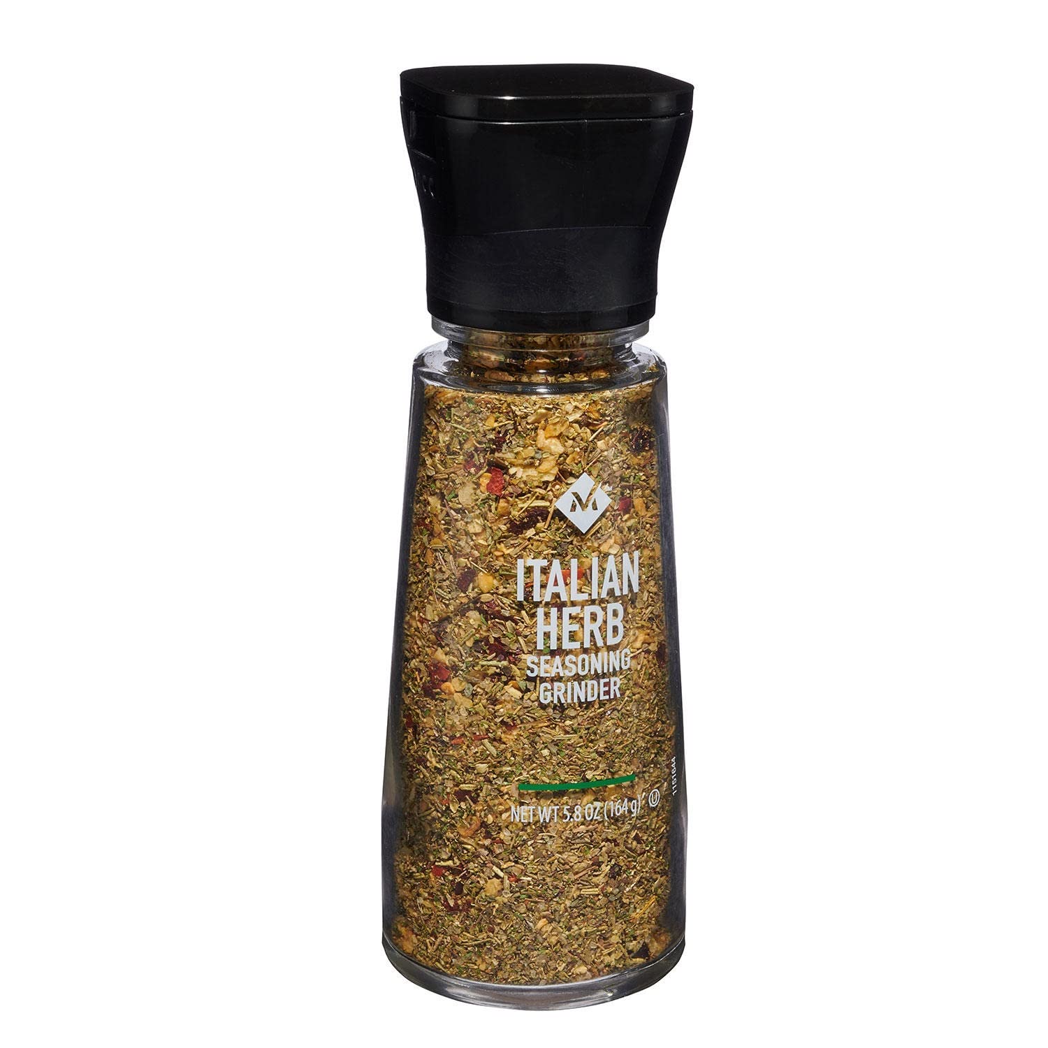 Member's Mark Italian Herb Seasoning Grinder - 5.8 oz | Premium Blend of Rosemary, Thyme & Basil | Perfect for Pasta, Pizza & Grilled Meats
