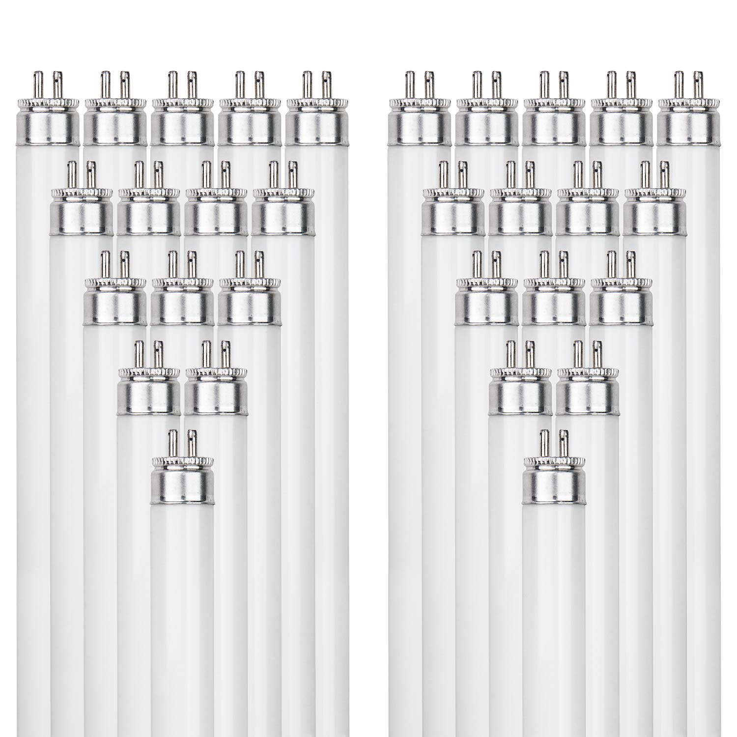 Sunlite 30387 F35T5/835 35W T5 Linear Fluorescent Tube - 5 Foot, 3100 Lumens, 3500K Neutral White, G5 Bi-Pin Base, ROHS Compliant (40 Pack) - Ideal for Office Lighting, Warehouse, and Commercial Spaces