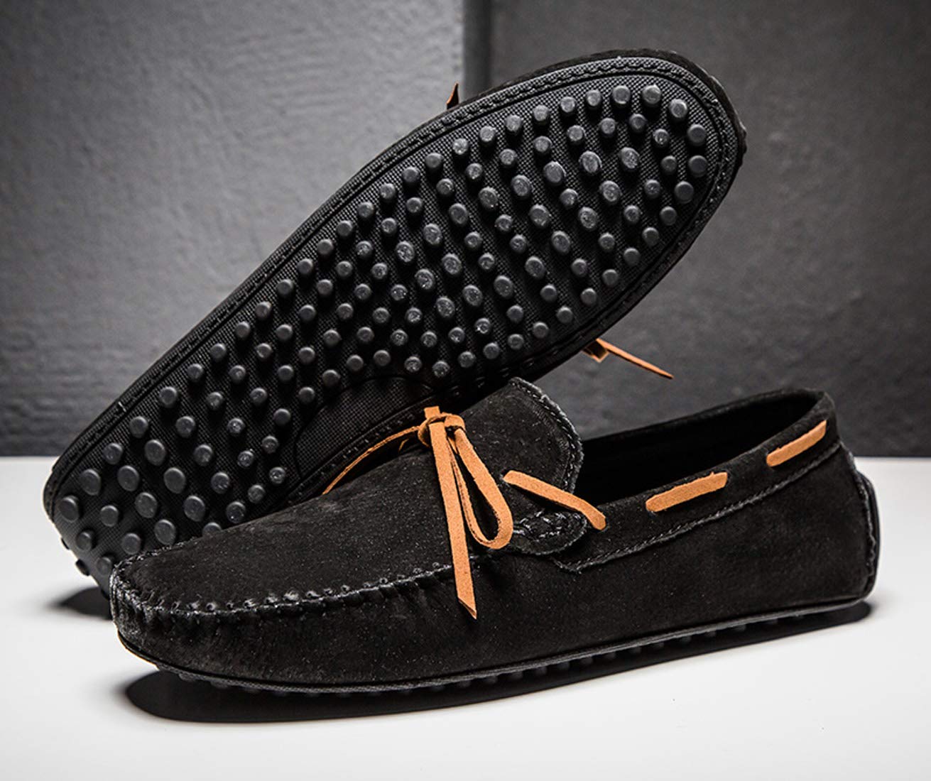 Men's Casual Loafers - Suede Moccasin Slip-On Dress Shoes for Driving & Boating | Comfortable & Stylish for Work, Travel & Everyday Wear