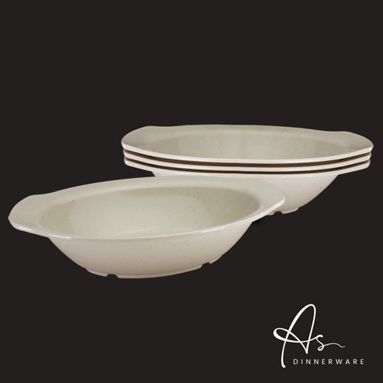 12-Piece Oval Bowl Set - 3 Bowls per Pack (24 Packs per Carton) - AS2012 3M - Perfect for Dining, Entertaining & Food Storage