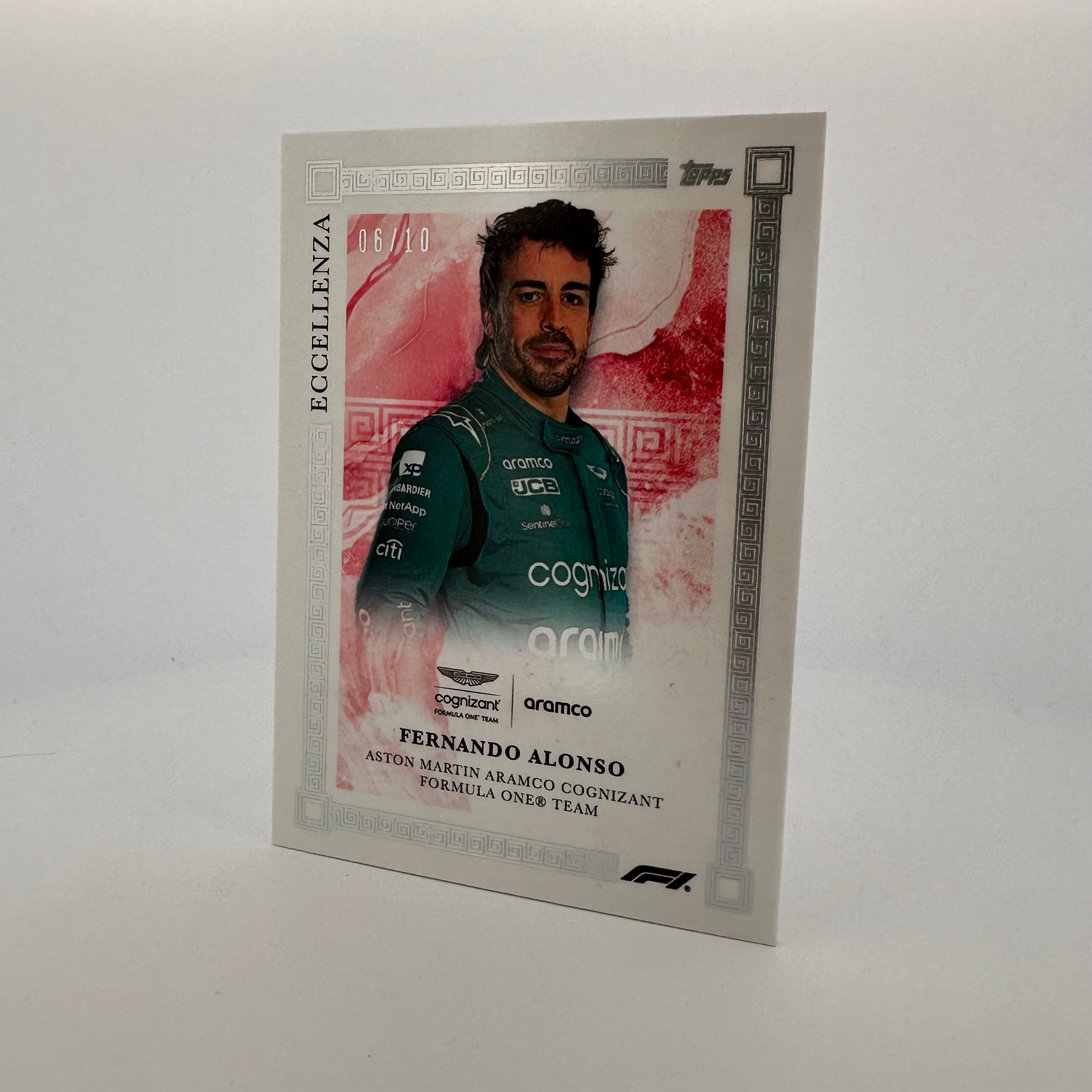 2023 Fernando Alonso Eccellenza 6/10 Scale Red Racing Car Model - Perfect for F1 Collectors, Display Cases, and Motorsport Decor