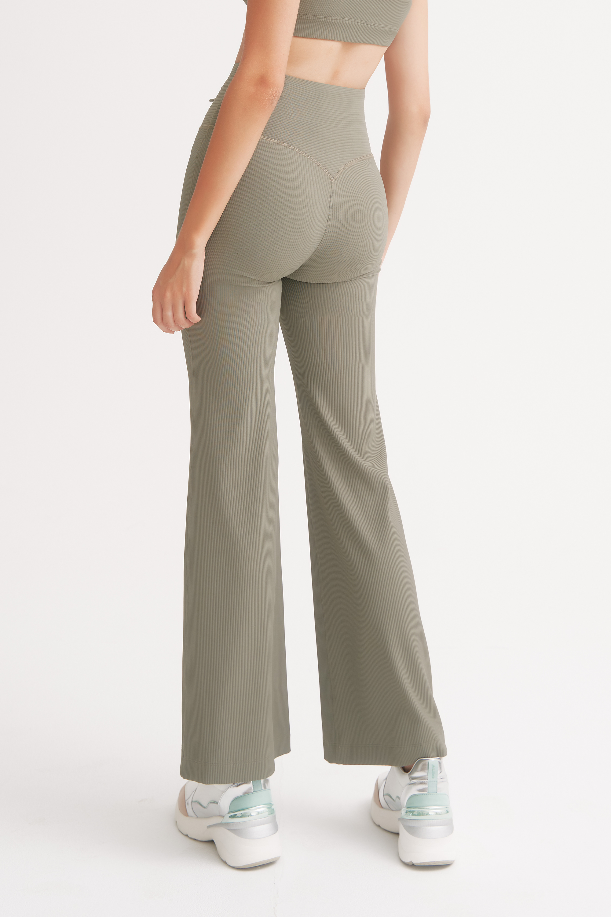 Emma Ribboned Pants for Women - Stylish High Waisted Wide Leg Trousers with Bow Tie Detail | Perfect for Office Wear, Casual Outfits & Special Occasions