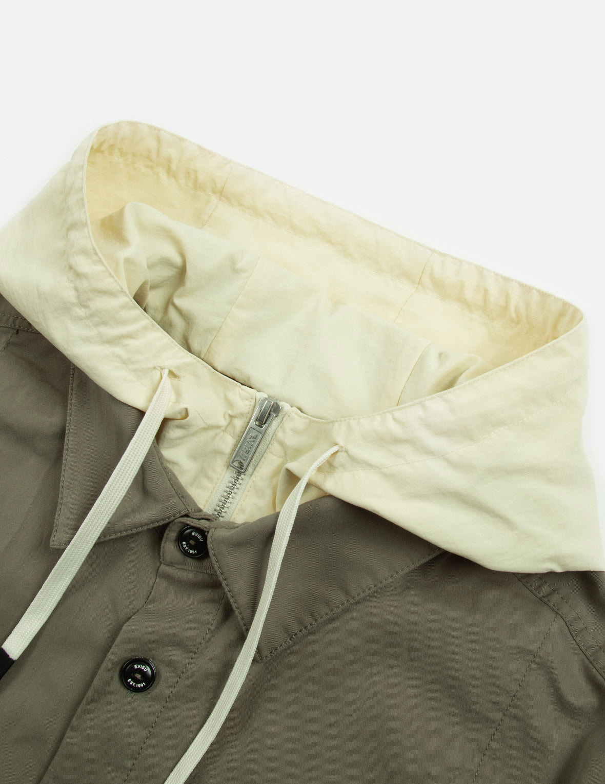 Stylish Seagull & Slogan Print Hooded Mock 2-in-1 Jacket for Men & Women | Windproof Lightweight Outerwear for Casual Wear, Street Fashion & Outdoor Activities