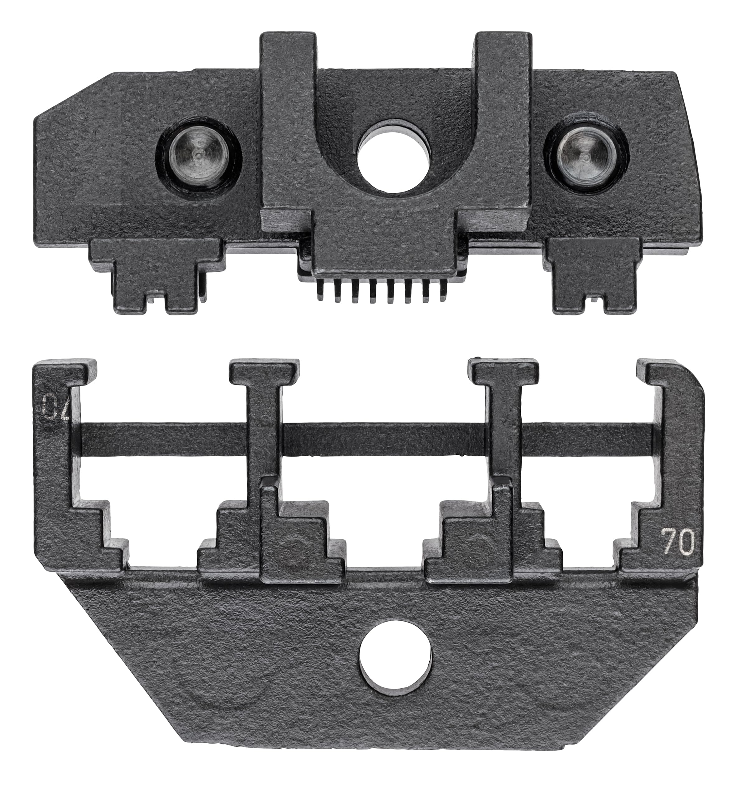 Premium Crimping Die for Western Plugs - Professional Electrical Connector Tool for Secure Wiring - Perfect for DIY, Automotive, and Industrial Electrical Projects