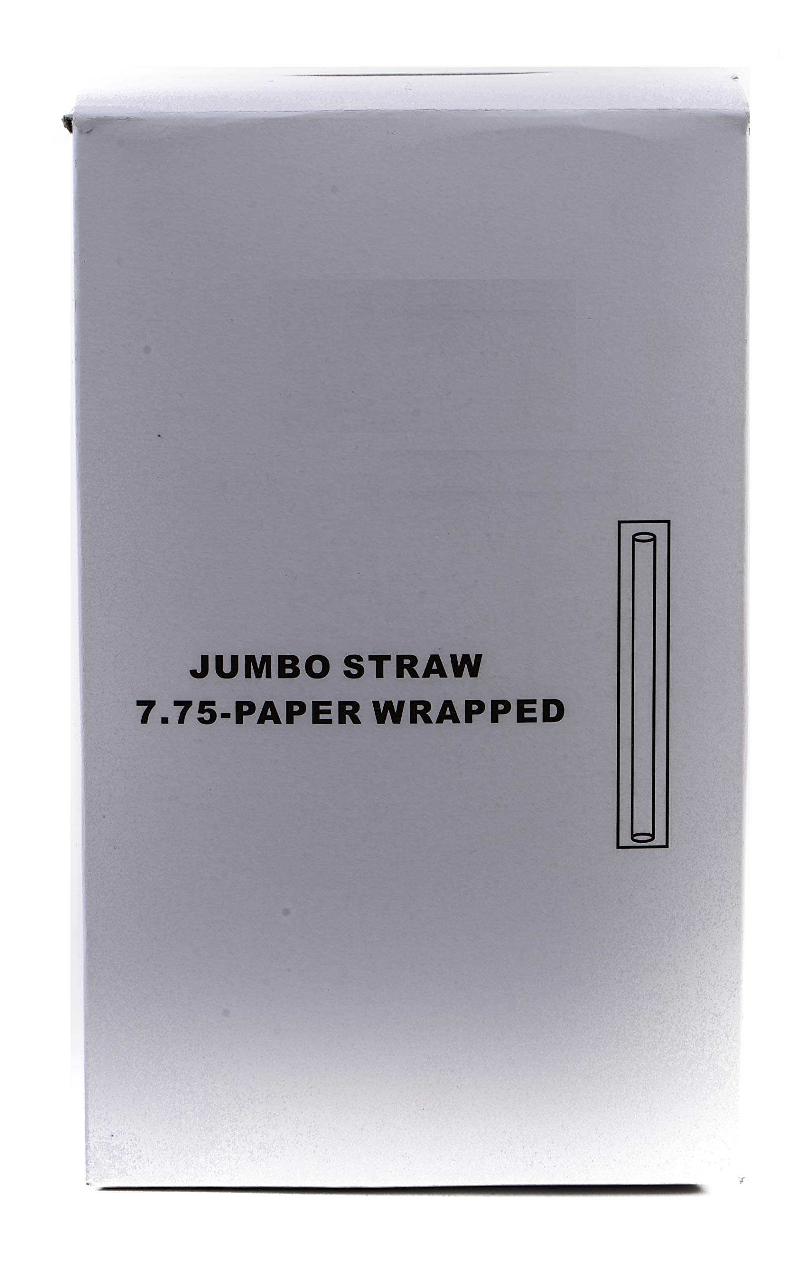 500 Individually Wrapped Clear Plastic Drinking Straws - BPA Free Disposable Straws for Hot & Cold Drinks, Parties, Catering & Events - Perfect for Birthday Celebrations, Restaurants & Coffee Shops (24-Pack)