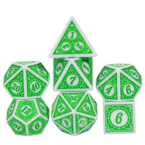 Green With White Edge