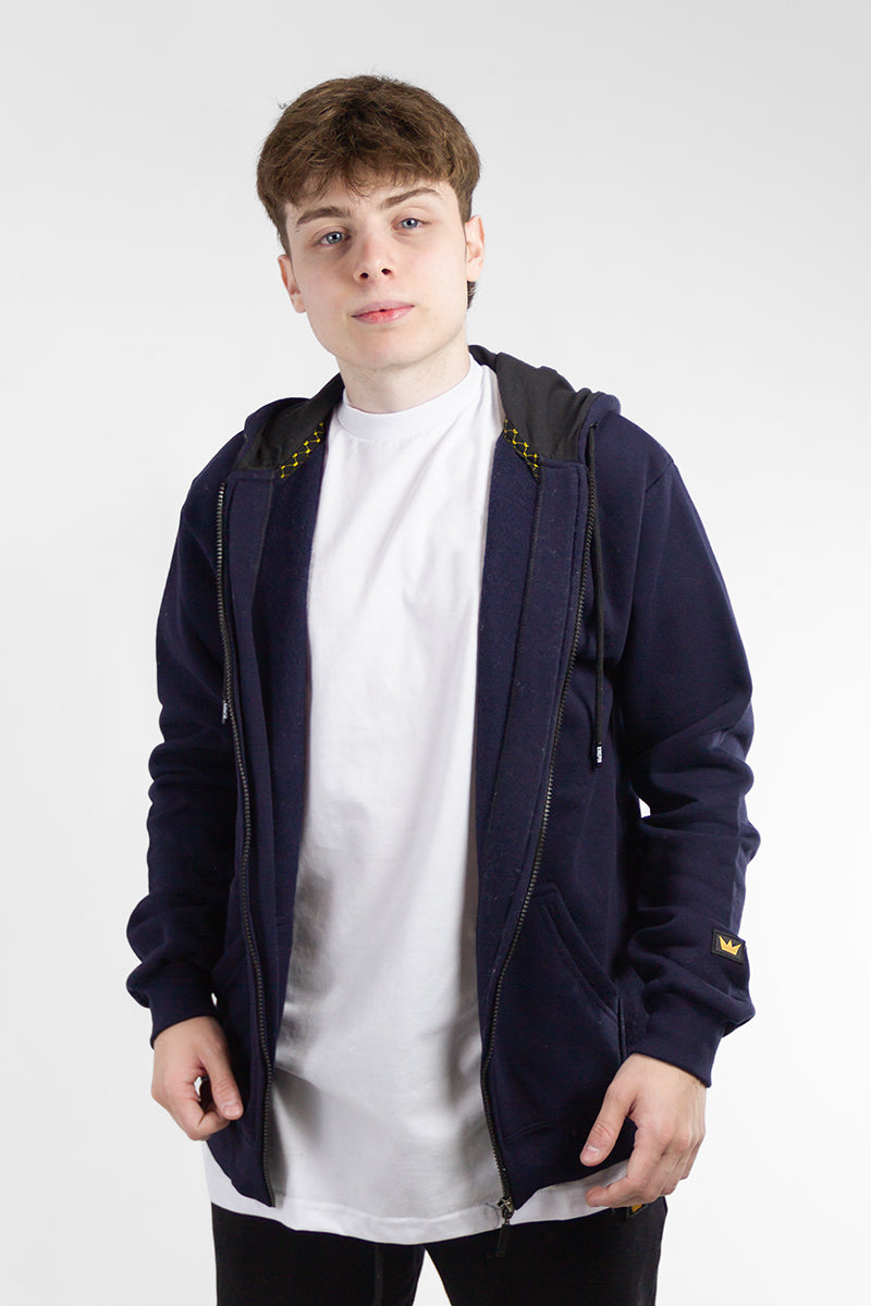 Kingpin H College Marino Blue Campera Jacket - Stylish & Comfortable Outerwear for College Students & Outdoor Adventures