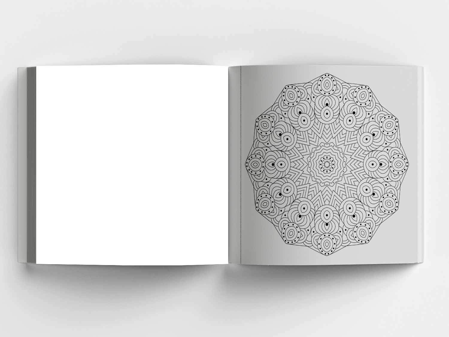 Mandala Coloring Book for Adults - Stress Relief & Relaxation with Tear-Out Sheets | Perfect for Meditation, Art Therapy & Mindful Creativity