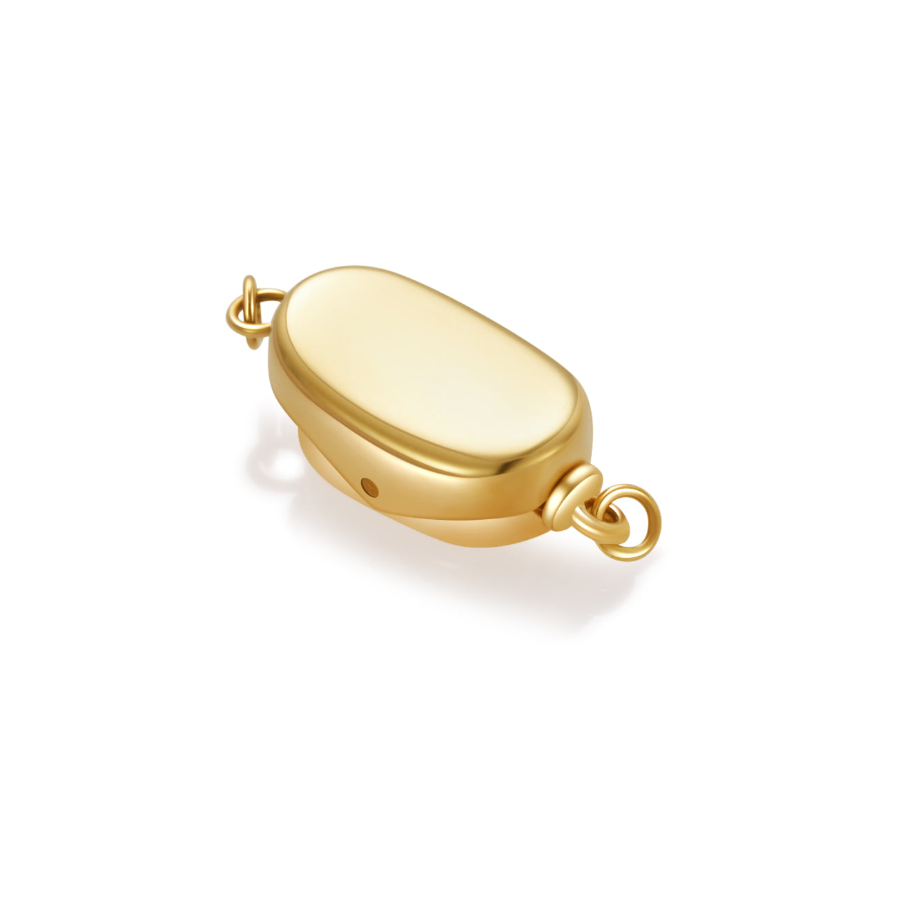 18K Solid Gold Pearly Lustre Clasps KA00011 - Premium Jewelry Findings for Necklaces, Bracelets & DIY Crafting - Perfect for Jewelry Makers & Handmade Accessories