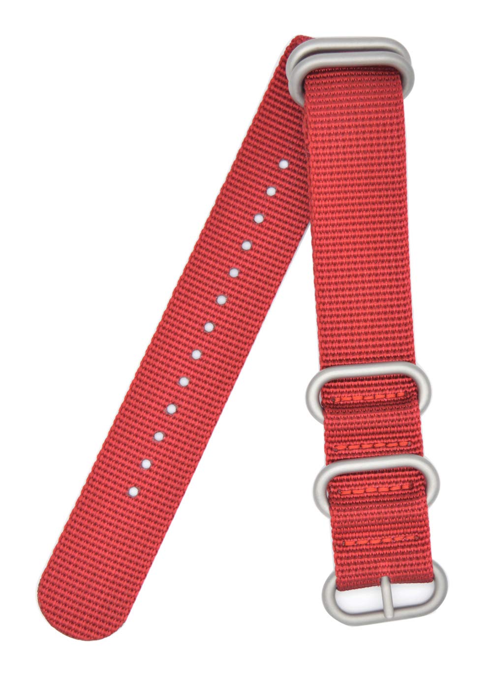 ArtStyle Premium 1.5mm Nylon Watch Band with Heavy Duty Brushed Buckle - Durable Replacement Strap for Apple Watch, Samsung Galaxy Watch & Smartwatches (Ideal for Sports, Outdoor Activities & Daily Wear)