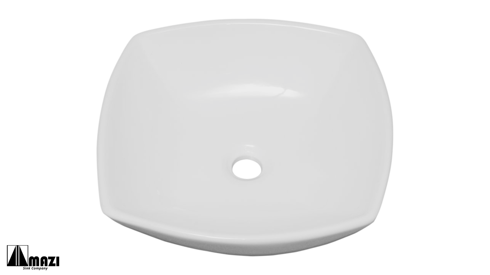 Ceramic Vessel Bathroom Sink - Modern 60x60cm Porcelain Wash Basin for Vanity Countertop | Perfect for Bathroom, Powder Room & Guest Bath Decor