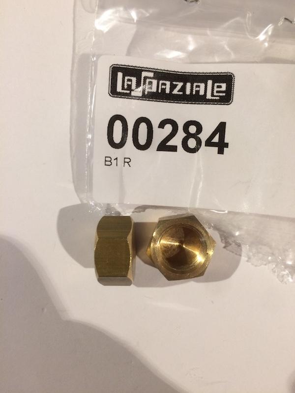 La Spaziale Plumbed Steam Boiler Drain Plug - Replacement Part for Espresso Machines | Perfect for Commercial & Home Coffee Shops
