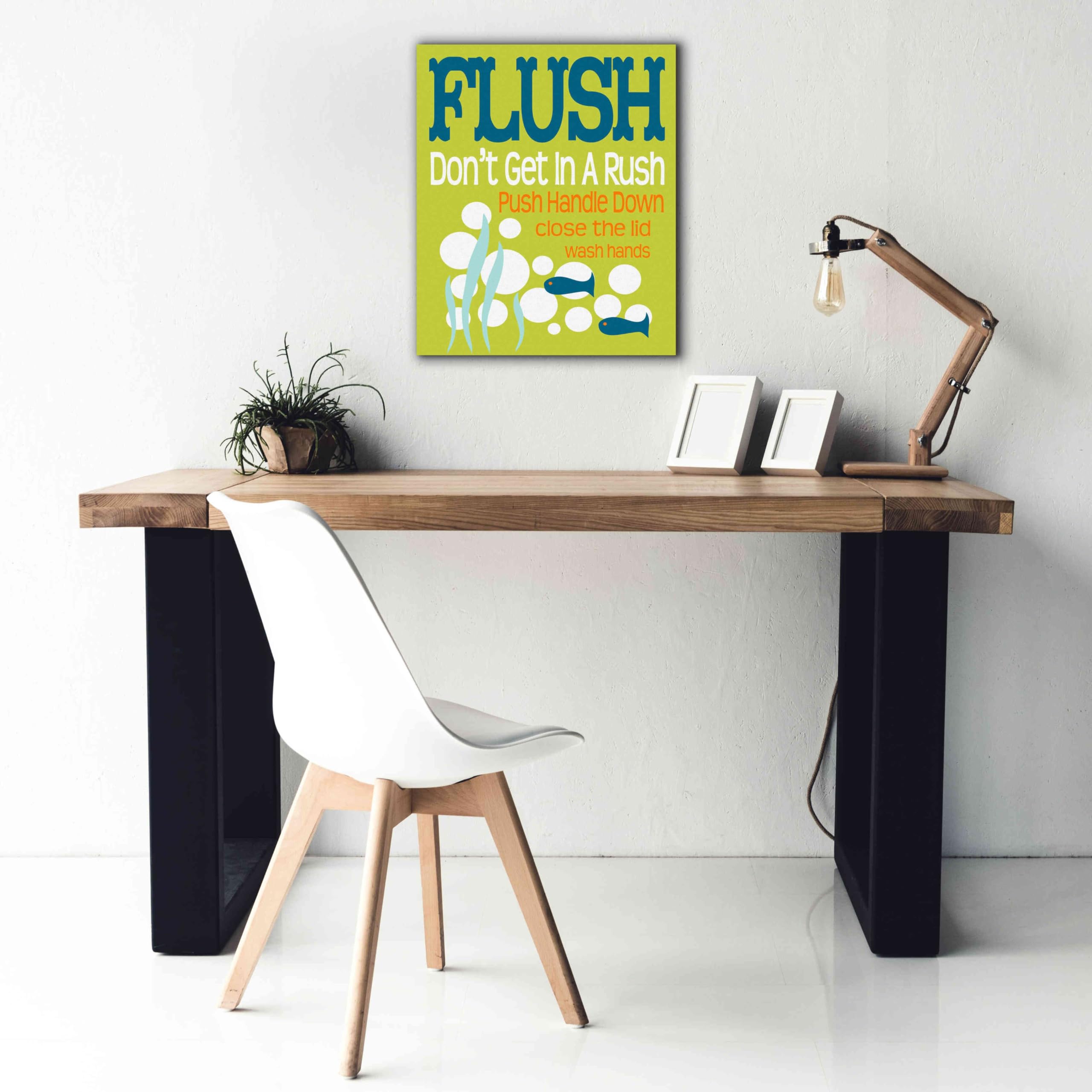 Epic Graffiti 'Ocean Bubble Friends 2' by Leslie Fuqua - Premium Giclee Canvas Wall Art Print 20