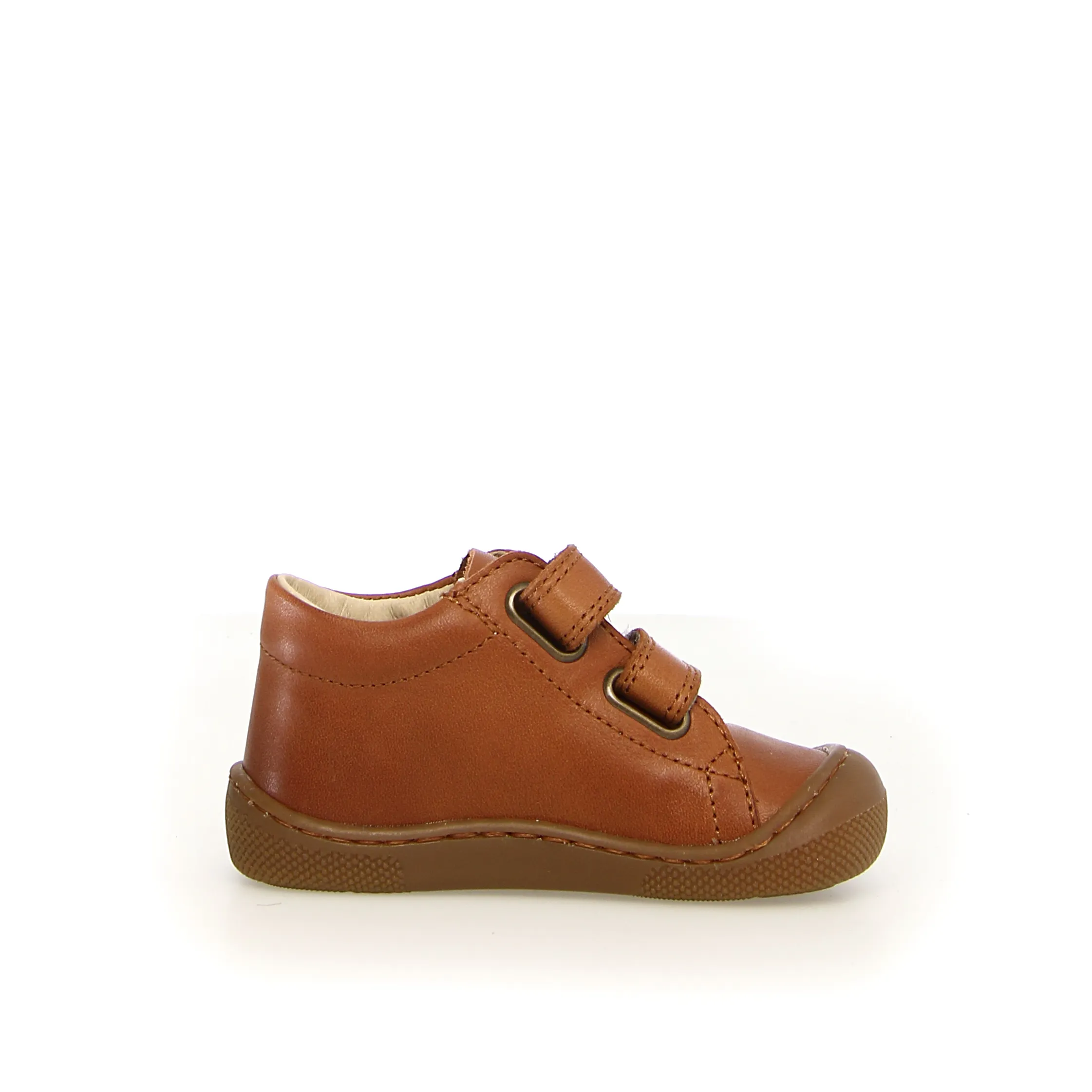 Naturino Amur VL Barefoot Shoes for Boys & Girls – Lightweight & Flexible Casual Footwear in Cognac – Perfect for Playground, School & Everyday Wear