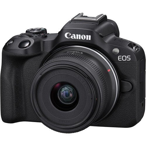 Canon EOS R50 Mirrorless Digital Camera with 18-45mm & 55-210mm Lenses Kit - 4K Video, Dual Pixel AF, Black | Perfect for Travel, Vlogging & Photography Enthusiasts
