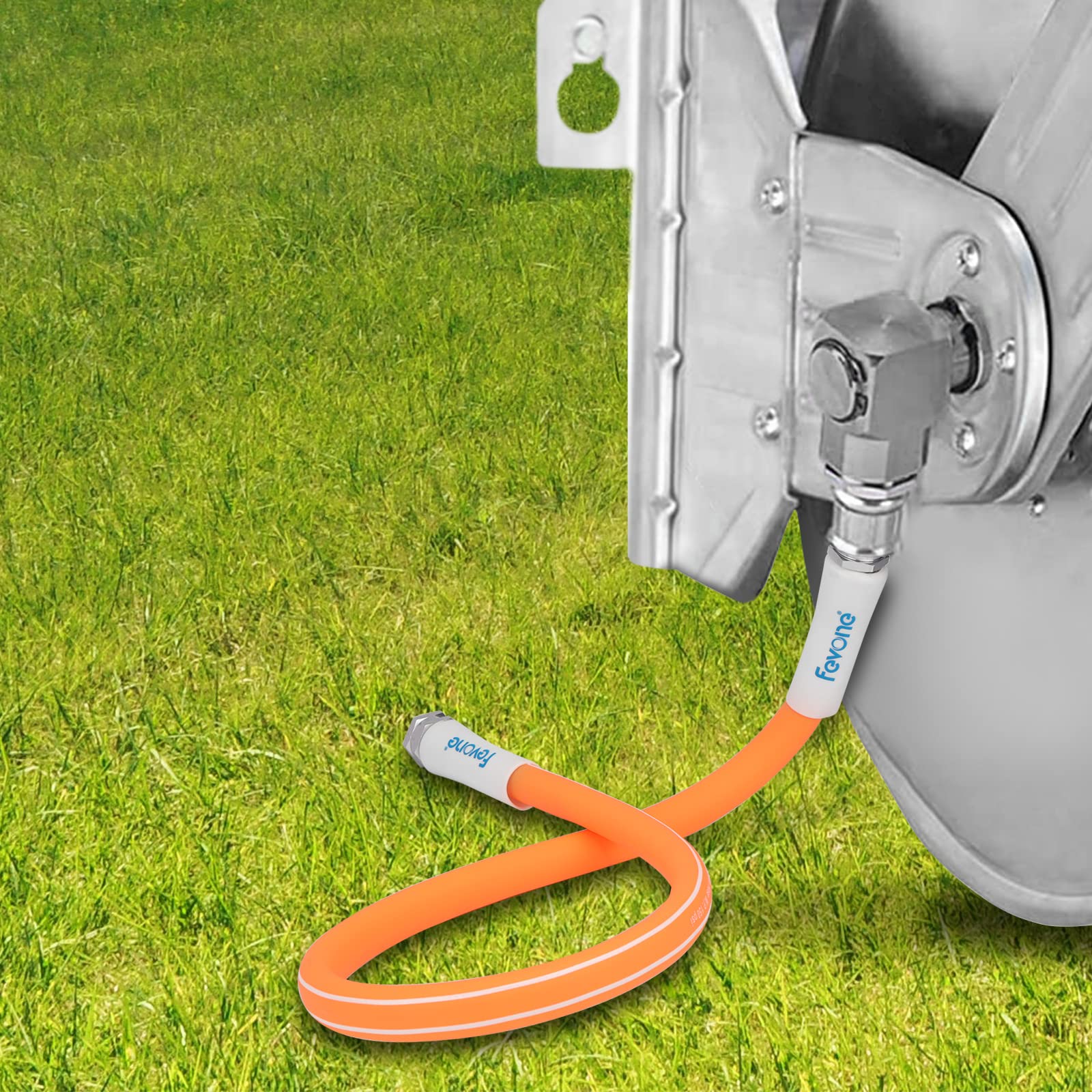 Fevone 50ft Heavy Duty Garden Hose - 5/8