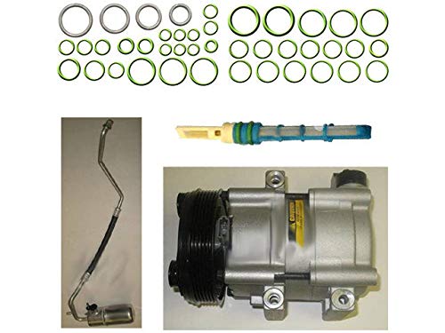 Ford F150 4.2L V6 A/C Compressor Kit (1999-2004) - Replacement AC Compressor with Clutch & Components - Perfect for Summer Cooling & Auto AC Repair