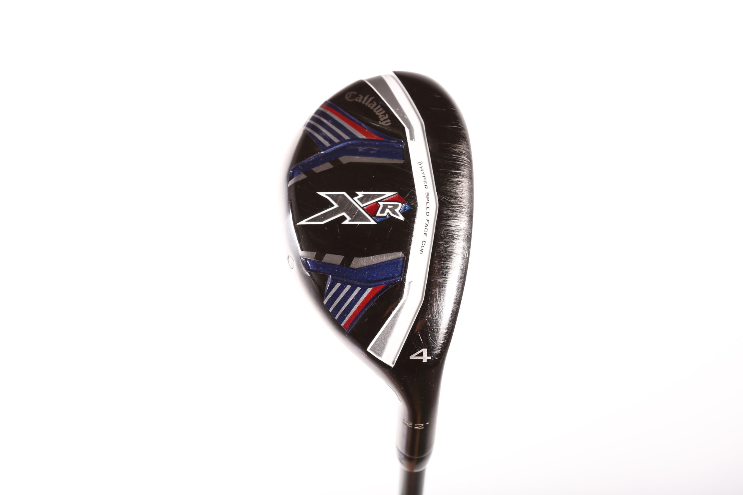 Used Callaway XR 4H Hybrid Golf Club - Right Handed 22° Stiff Flex - Perfect for Mid-Handicap Players & Course Play