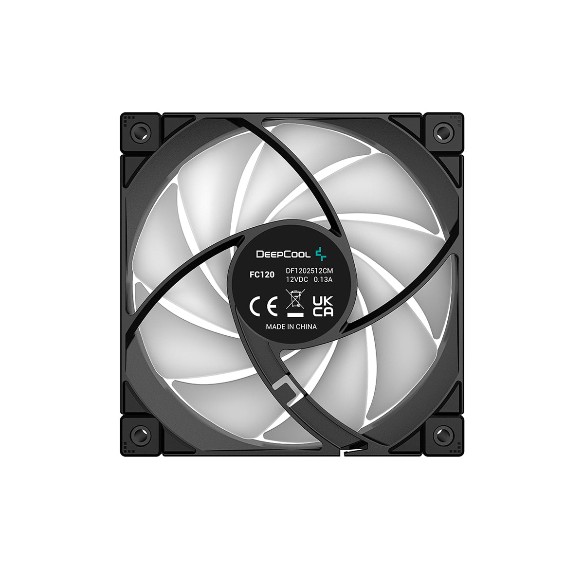 Deepcool FC120 120mm ARGB PWM PC Case Cooling Fan 3-Pack - High Performance RGB Cooling for Gaming PCs & Workstations