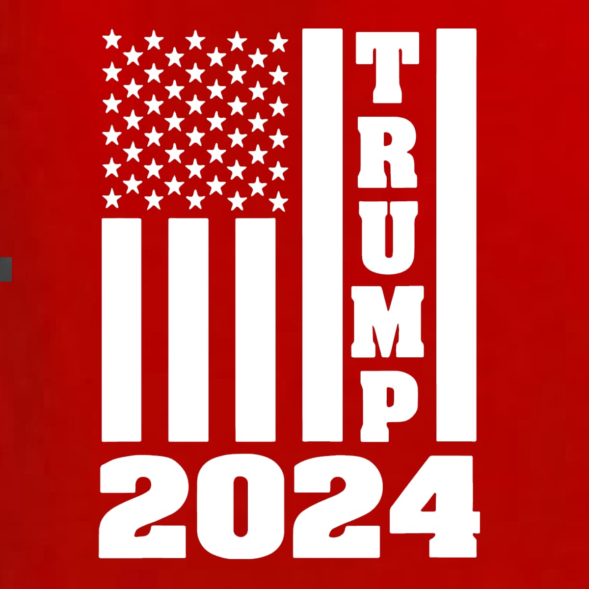 Wild Bobby Trump 2024 USA Flag Re-Election Graphic Sweatshirt - Patriotic Unisex Crewneck Pullover for Political Supporters & Campaign Events