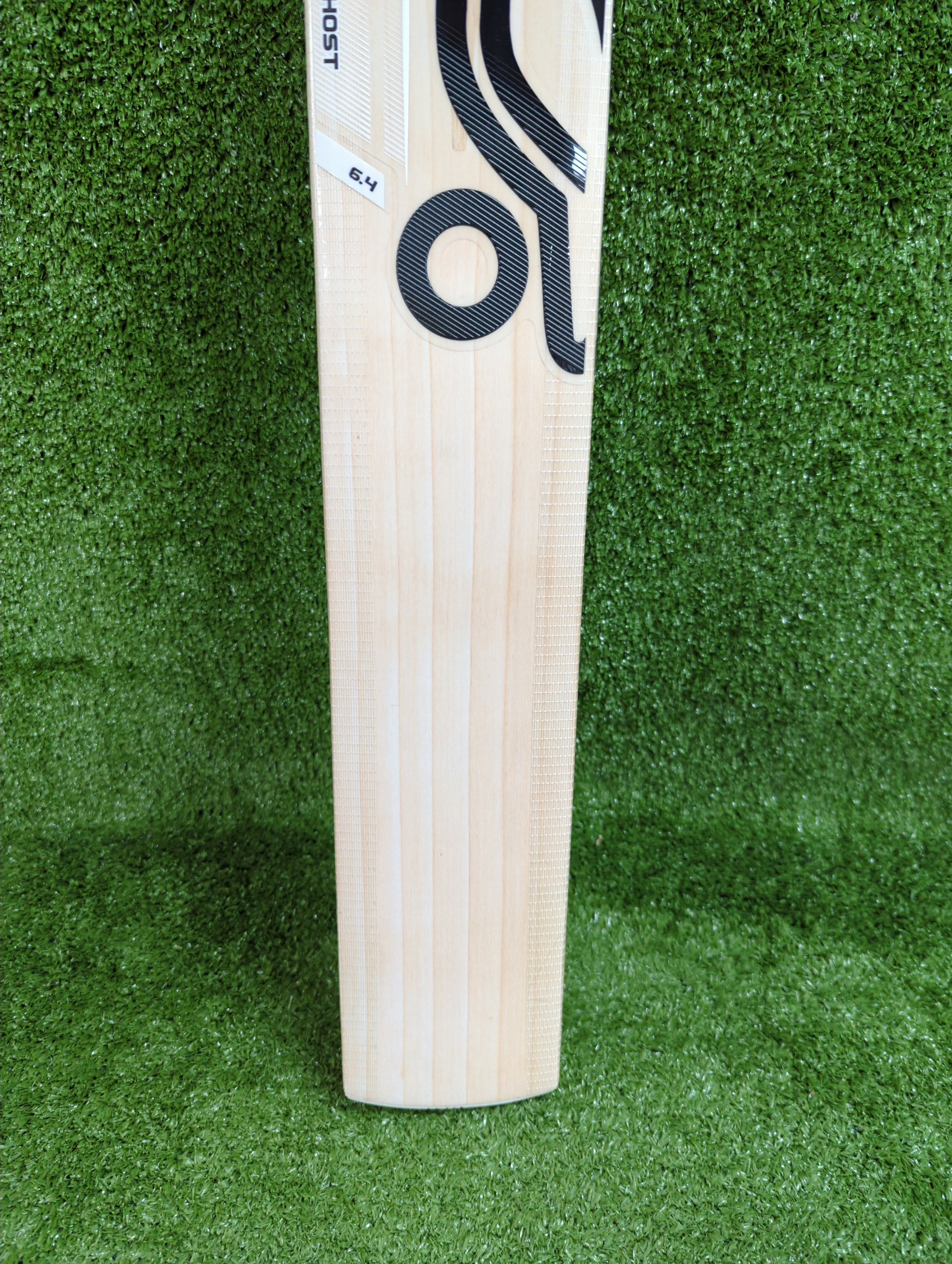 Kookaburra Ghost 6.4 English Willow Cricket Bat - Premium Long Handle for Power Hitting | Perfect for Professional Matches & Training Sessions