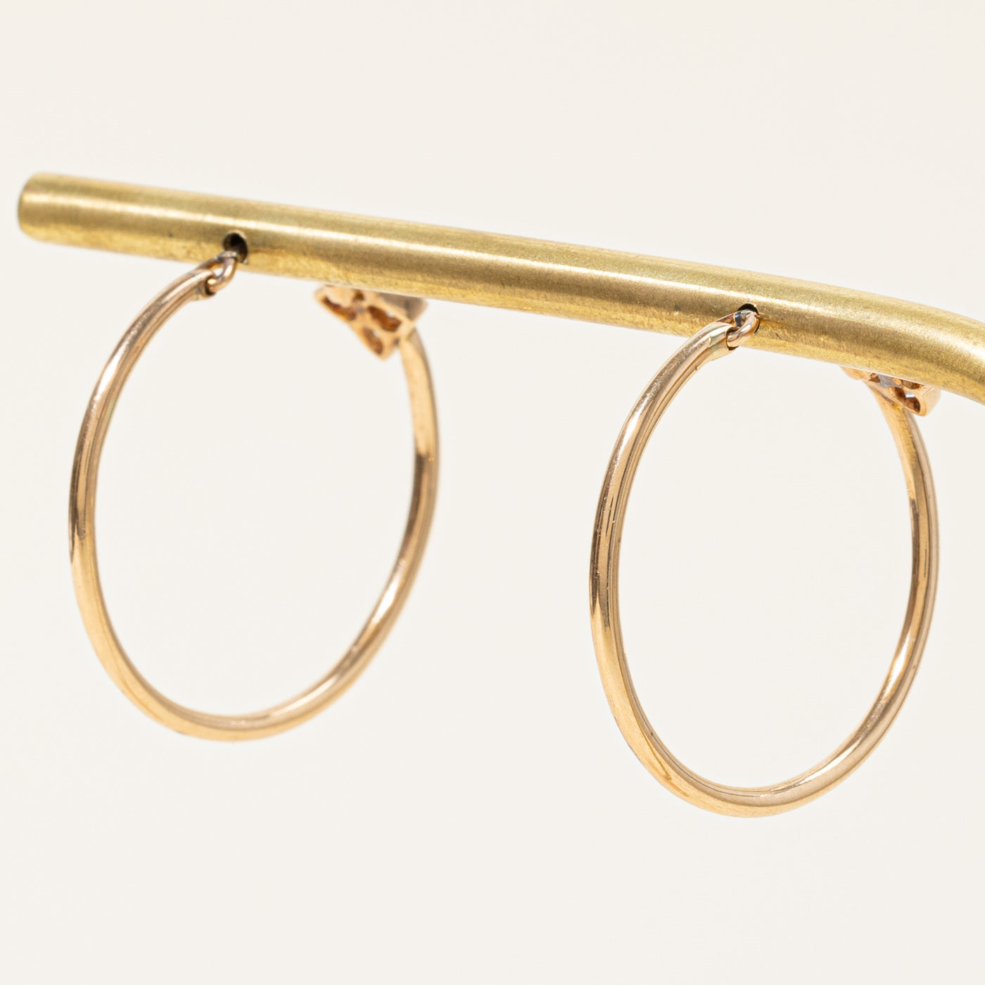 0.52ctw Diamond Hoop Earrings for Women - 14K Gold Plated Cubic Zirconia Stud Earrings | Perfect for Weddings, Parties & Everyday Wear