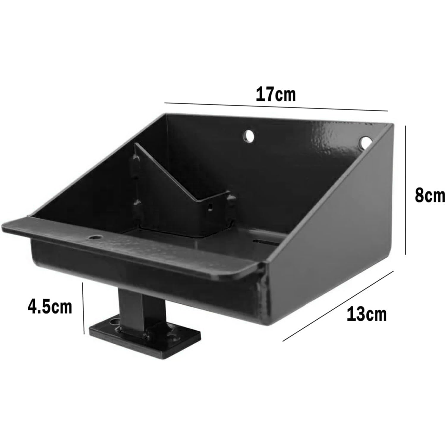 Canitu Black Battery Relocate Kit - Aluminum Battery Tray with Wires, Replacement Battery Box & Remote Terminals for Polaris Sportsman 450/570 (2014-2021) | Off-Road ATV & UTV Accessories for Enhanced Performance