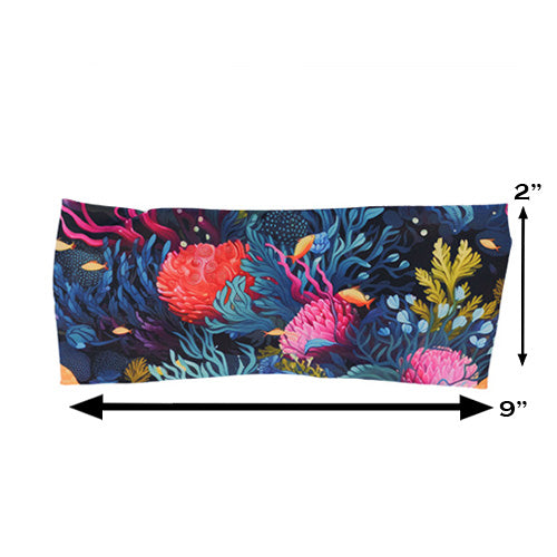Coral Reef Headband for Women - Fashion Hair Accessory for Beach, Yoga, and Everyday Wear