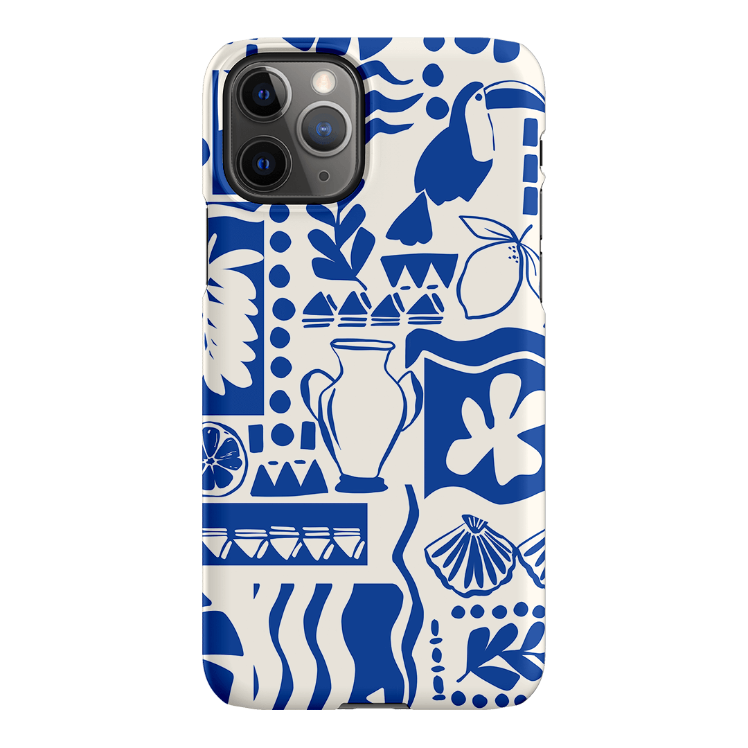 Stylish Toucan Blue Tropical Design Phone Case - Durable & Trendy Cover for iPhone & Samsung - Perfect for Beach Vacations & Summer Outings