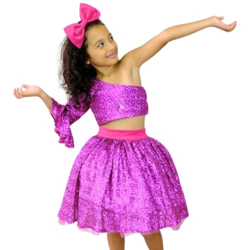 One Shoulder Pink