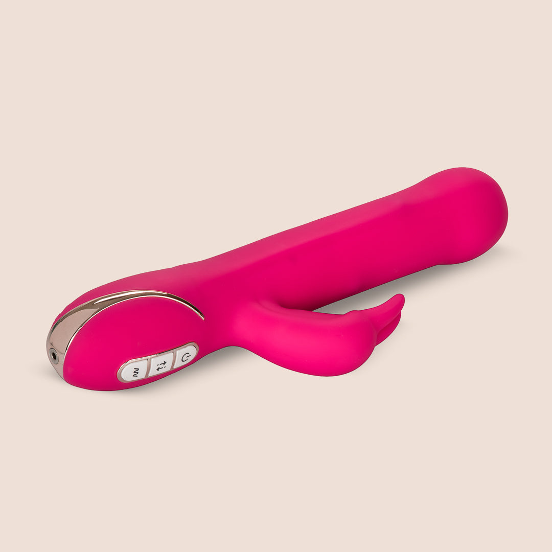 Jack Rabbit Signature Silicone Beaded Rabbit Vibrator - Powerful Vibrations & Rolling Beads for Intense Stimulation | Perfect for Couples Play & Solo Pleasure