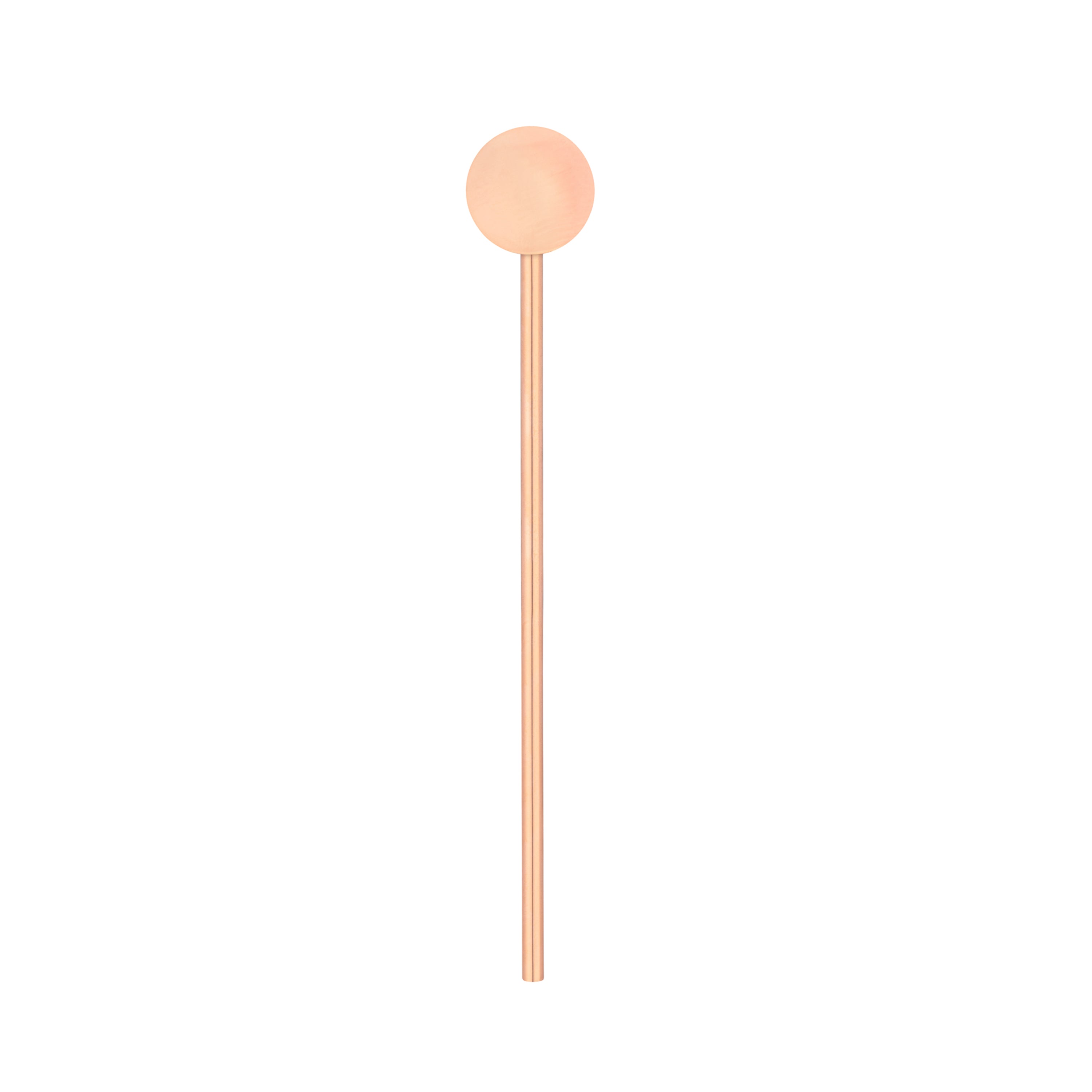 Bar Lux Copper Plated Stainless Steel Julep Spoon Straws - Set of 2 (7.5 Inch) - Elegant Cocktail Stirring & Sipping for Mint Juleps, Iced Coffee & Summer Drinks