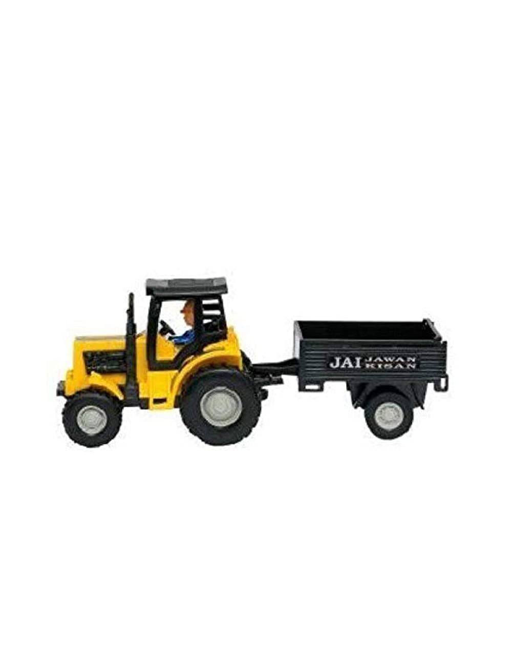 Creative Farmer Tractor Toy with Detachable Trolley - Educational Farm Vehicle Playset for Toddlers & Kids | Perfect for Pretend Play, Farm-Themed Learning & Early Childhood Development