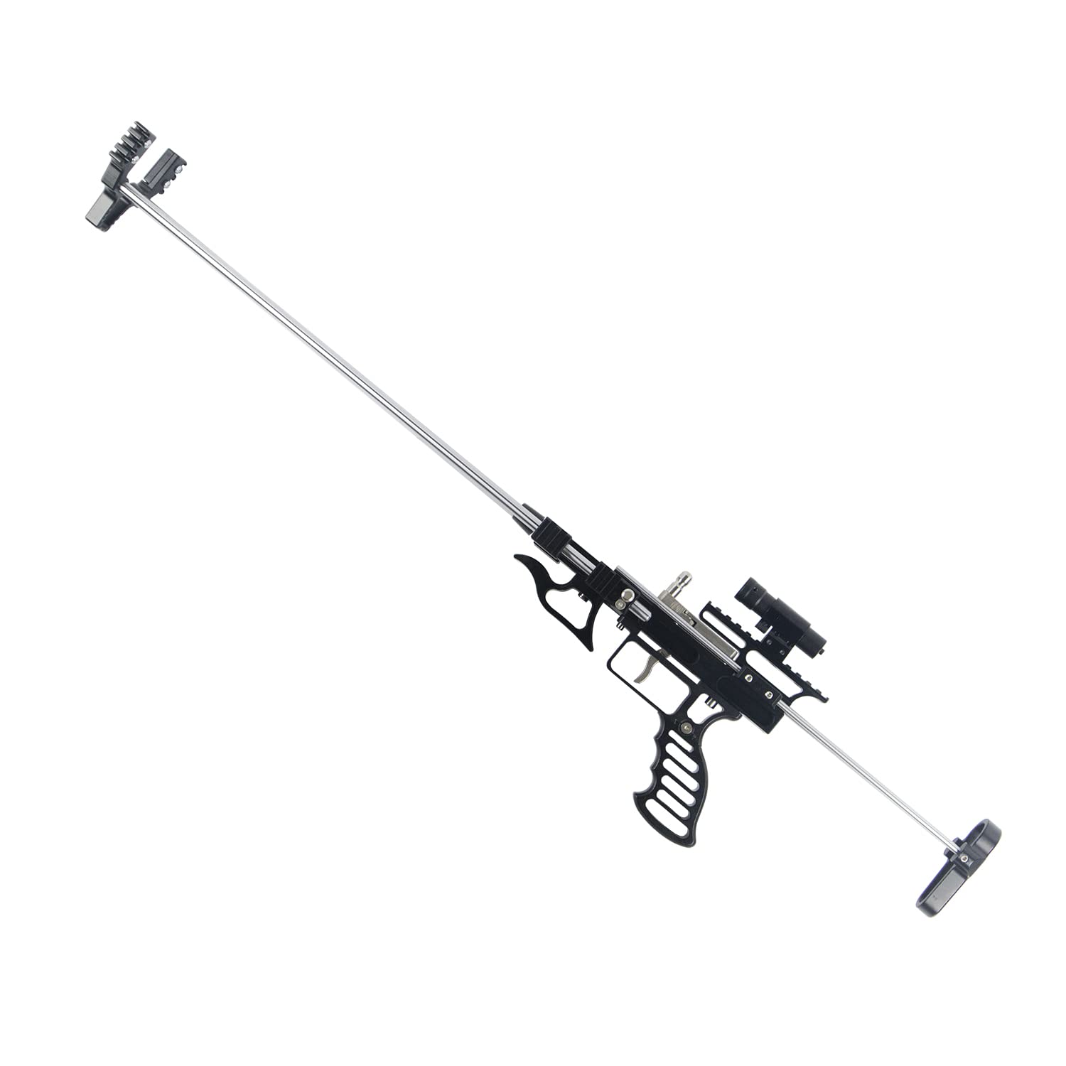 MX1802 Mechanical Catapult Rifle Slingshot Gun with Bands - High Power Hunting Bow for Adults | Outdoor Survival, Camping & Target Practice Accessories