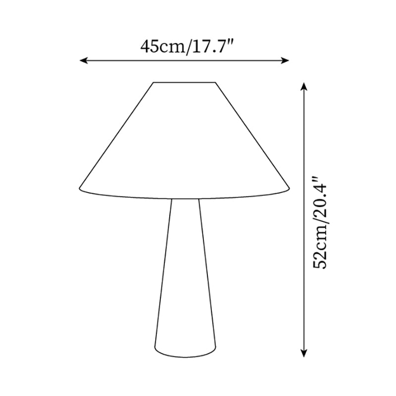 Lulu Travertine Table Lamp - Modern Natural Stone Lamp for Living Room, Bedroom, Office - Elegant Home Decor Lighting with Warm Ambient Glow