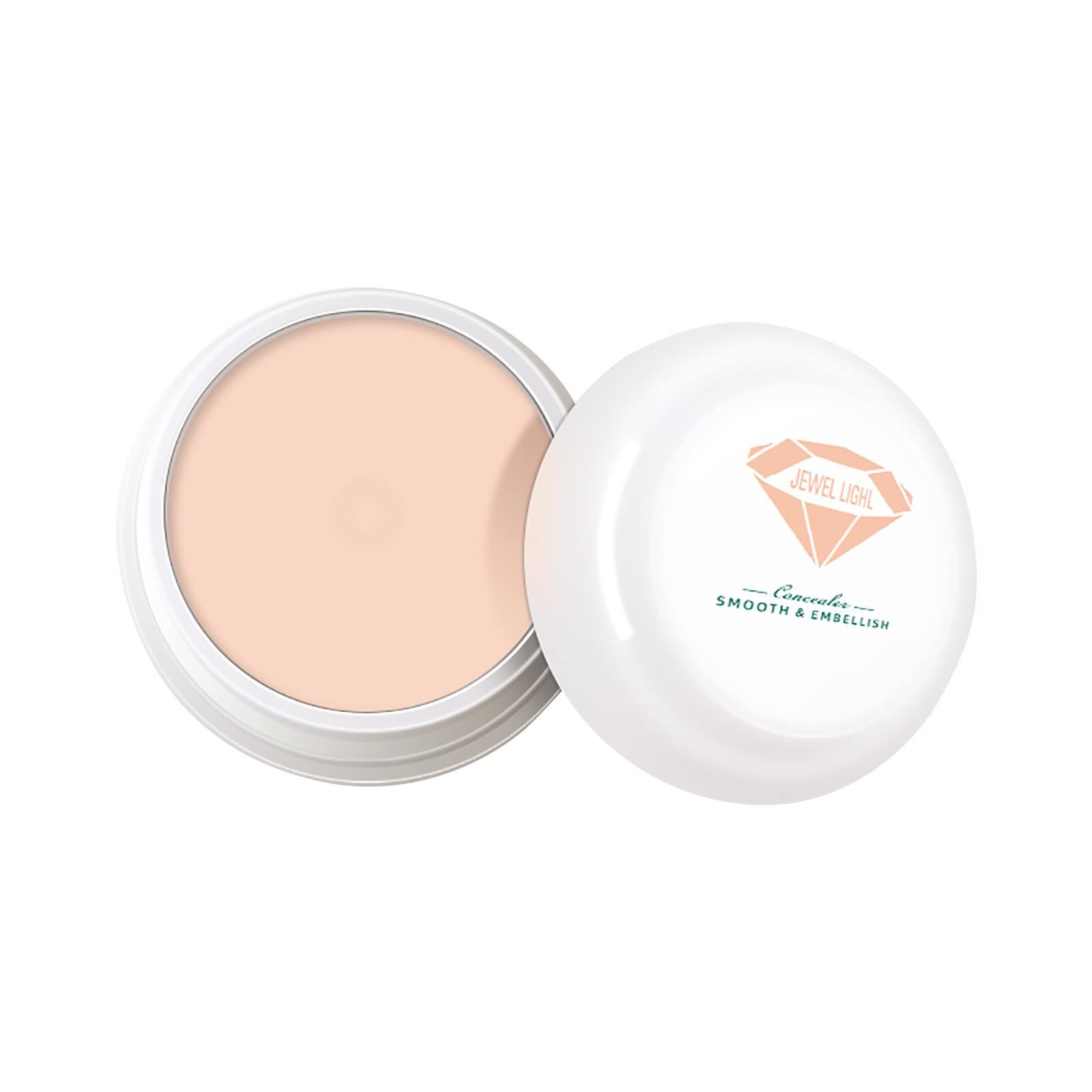 Waterproof Highlighter & Concealer Makeup for Face - Covers Birthmarks, Scars & Skin Imperfections - Long-Lasting Full Coverage Foundation for Daily Use & Special Occasions (Shade A, One Size)