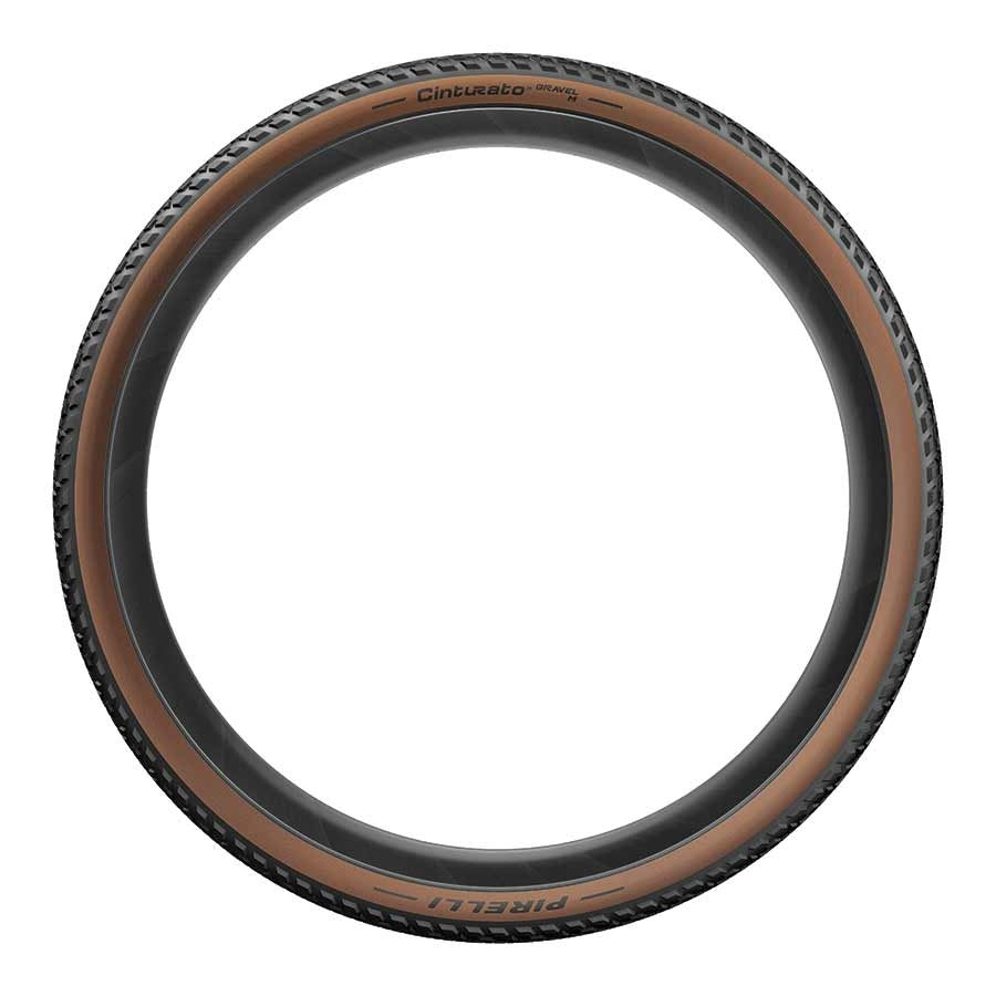 Pirelli Cinturato Gravel M Folding Tubeless Ready SpeedGrip Tanwall Tire - Premium Gravel Bike Tires for Off-Road Cycling & Adventure Riding