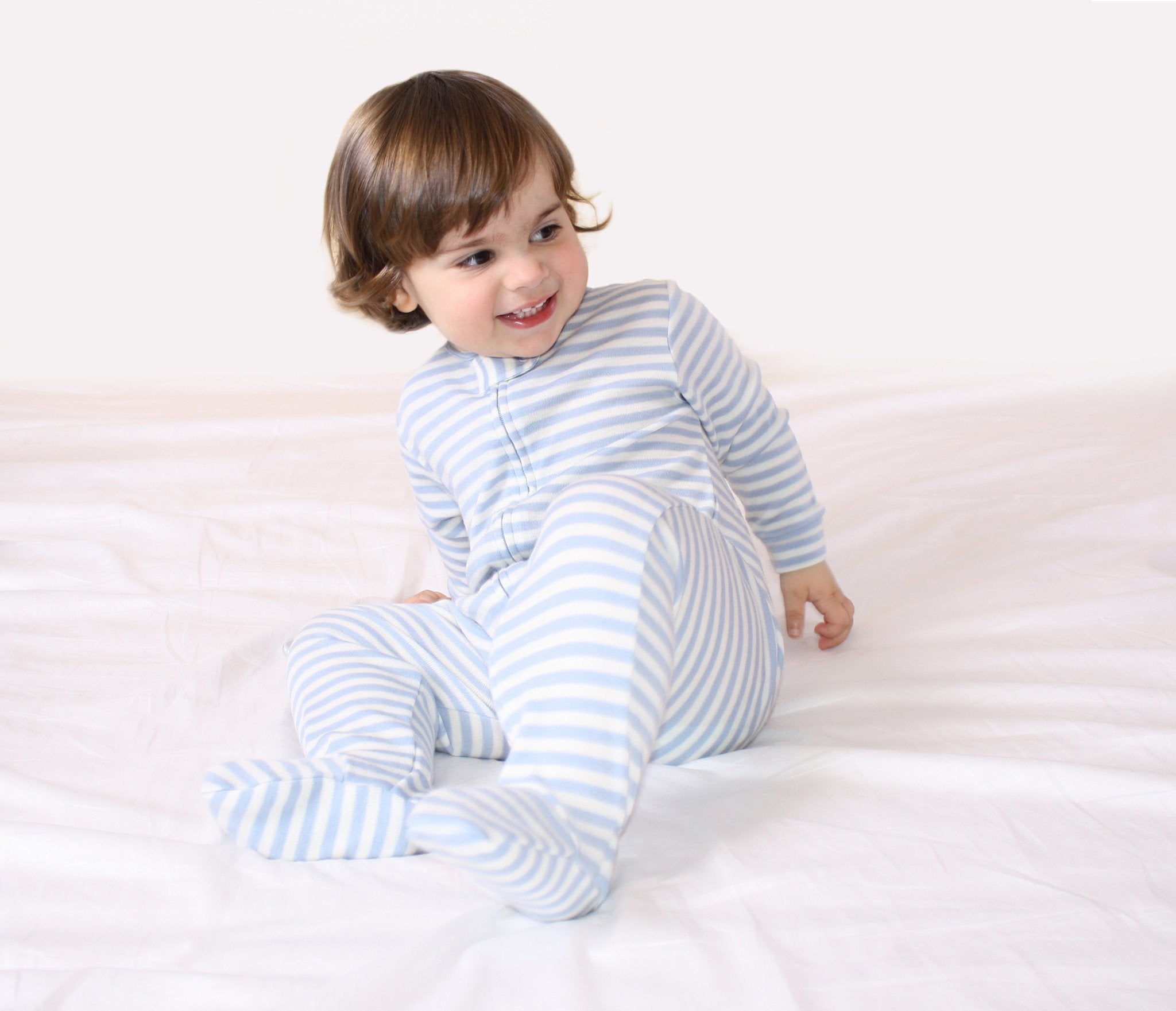 Warm & Cozy Merino Wool Footie Pajamas for Adults - Soft Blue One-Piece Sleepwear - Perfect for Winter Nights & Lounging at Home