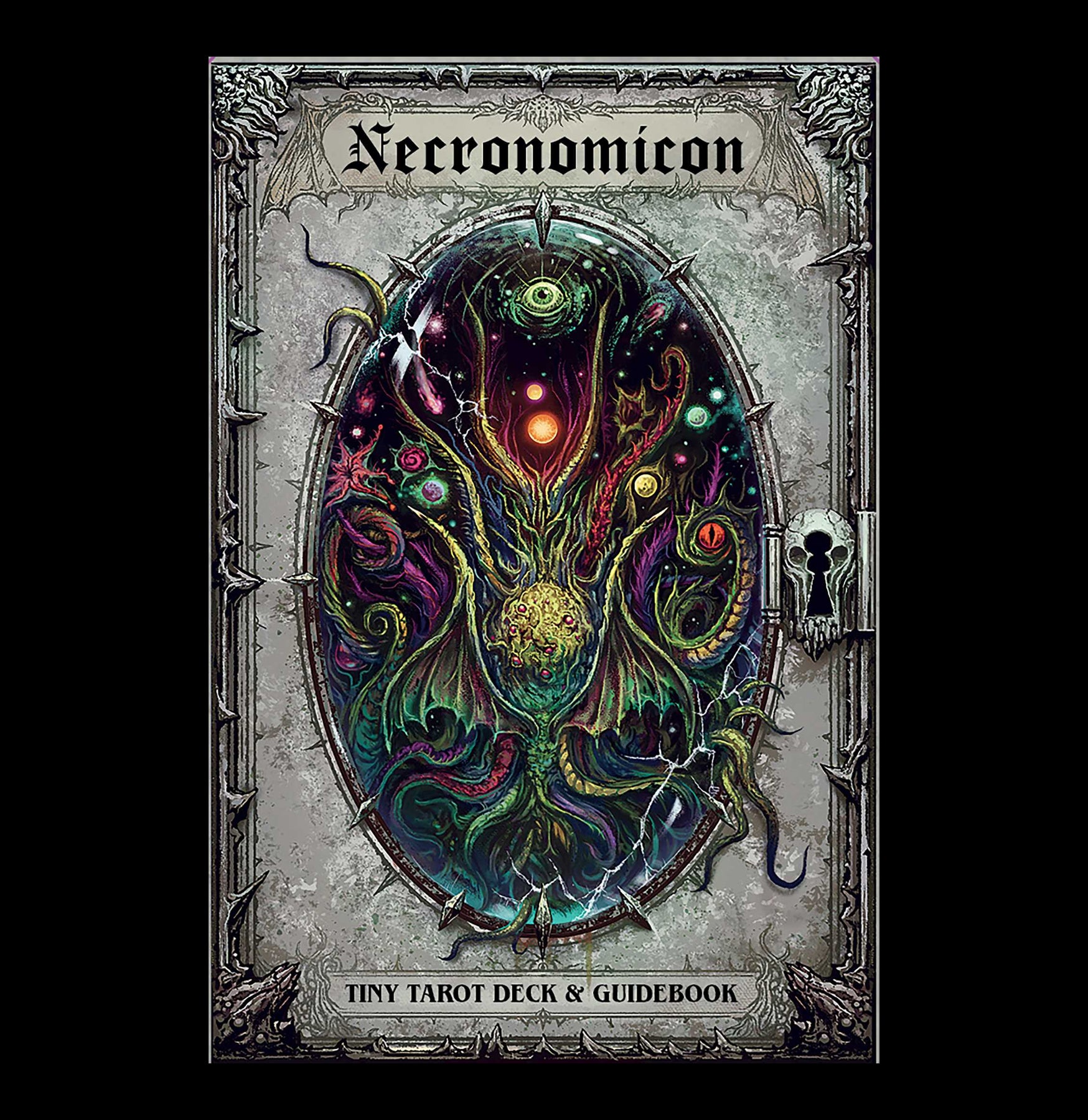 Necronomicon Tarot Deck - 78-Card Occult Divination Set with Guidebook | Perfect for Fortune Telling, Spiritual Guidance & Love Readings